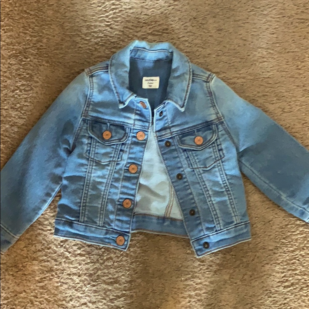 Toddler jean jacket